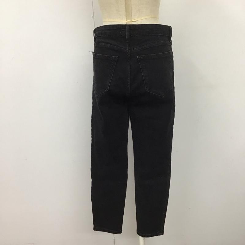 ザラ ZARA パンツ デニム、ジーンズ 4060 812 800 ストレッチ 無地 黒 / ブラック /  レディース USED 古着 中古 10112351
