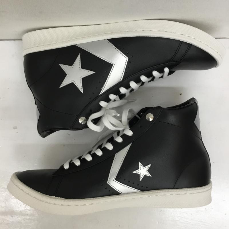コンバース CONVERSE スニーカー スニーカー 34200960 PRO LEATHER HI MASTERMINDコラボ 28.0cm ロゴ、文字 黒 / ブラック / X 銀 / シルバー /  メンズ USED 古着 中古 10143892