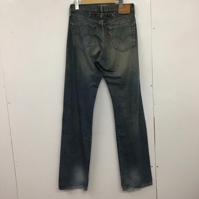 リーバイストラウスアンドコー Levi Strauss & co. パンツ デニム、ジーンズ デニムパンツ スリムパンツ カジュアルパンツ 31インチ ダメージ加工 インディゴ / インディゴ /  メンズ USED 古着 中古 10149764