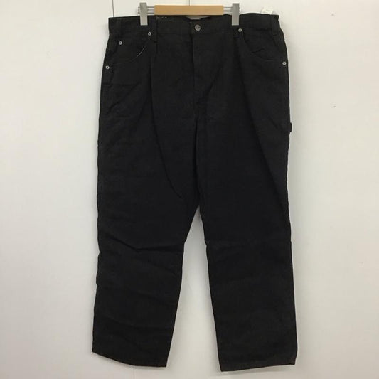 ディッキーズ Dickies パンツ ワークパンツ、ペインターパンツ ワークパンツ ワイドパンツ カジュアルパンツ 40 無地 黒 / ブラック /  メンズ USED 古着 中古 10110443