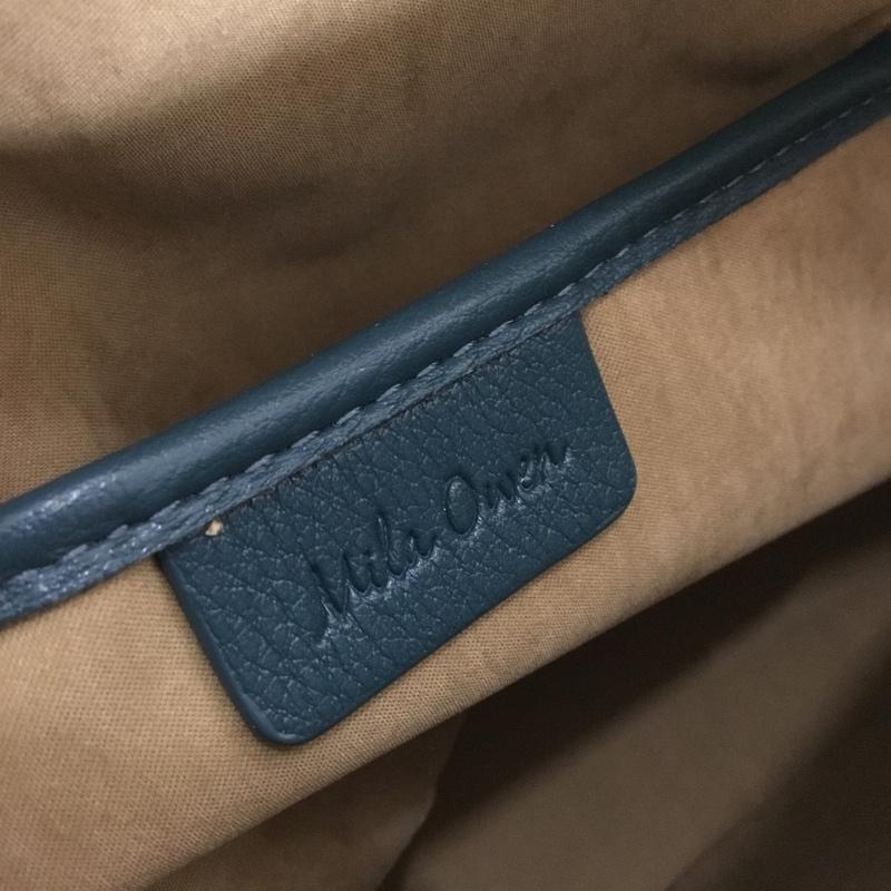 ミラオーウェン Mila Owen ハンドバッグ ハンドバッグ 09WGB234501 ステッチデザインミドルボストンバッグ ショルダー 2WAY タグ付き 無地 緑 / グリーン /  レディース USED 古着 中古 10143932