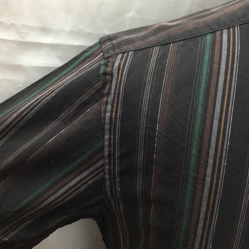 タケオキクチ TAKEO KIKUCHI シャツ、ブラウス 半袖 2 ストライプ マルチカラー / マルチカラー /  メンズ USED 古着 中古 10108969