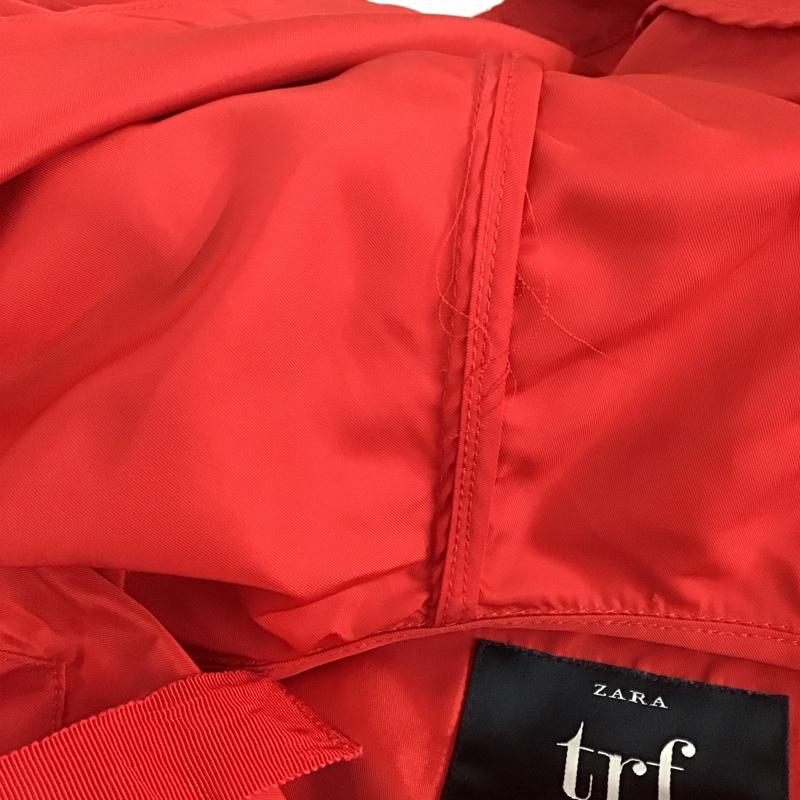 ザラ ZARA ジャケット、上着 ジャンパー、ブルゾン XS 無地 赤 / レッド /  レディース USED 古着 中古 10125068