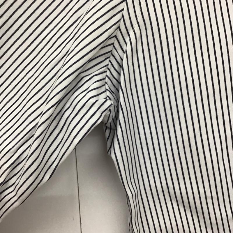 ラルフローレン RALPHLAUREN シャツ、ブラウス 半袖 半袖シャツ ストライプシャツ S ストライプ 白 / ホワイト / X 紺 / ネイビー /  ボーイズ USED 古着 中古 10128765