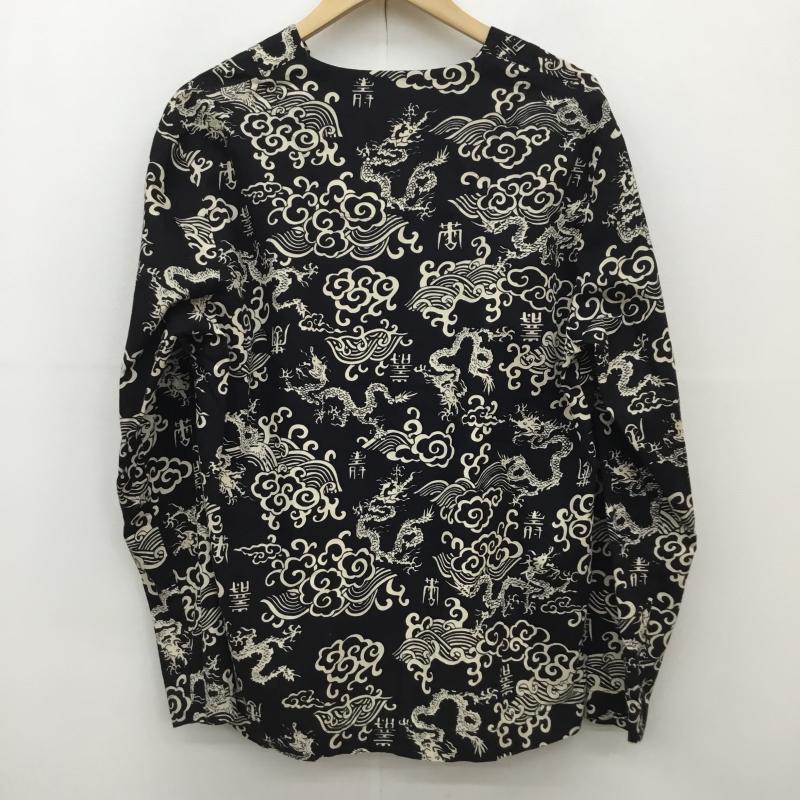 シュプリーム Supreme シャツ、ブラウス 長袖 15SS imperial shirt S 総柄 黒 / ブラック / X ベージュ / ベージュ /  メンズ USED 古着 中古 10123086
