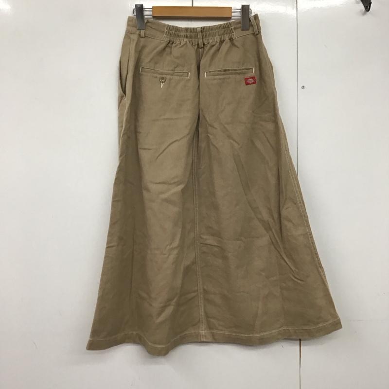 ディッキーズ Dickies スカート ロングスカート チノスカート FREE 無地 ベージュ / ベージュ /  レディース USED 古着 中古 10142869