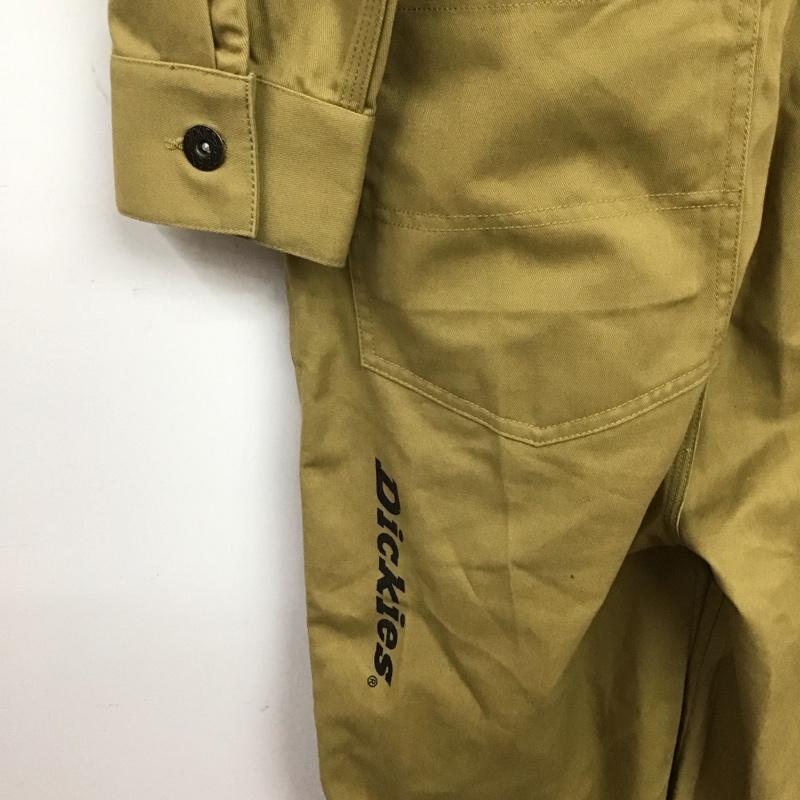 ディッキーズ Dickies サロペット・オーバーオール サロペット、オーバーオール つなぎ L 無地 ベージュ / ベージュ /  メンズ USED 古着 中古 10134445