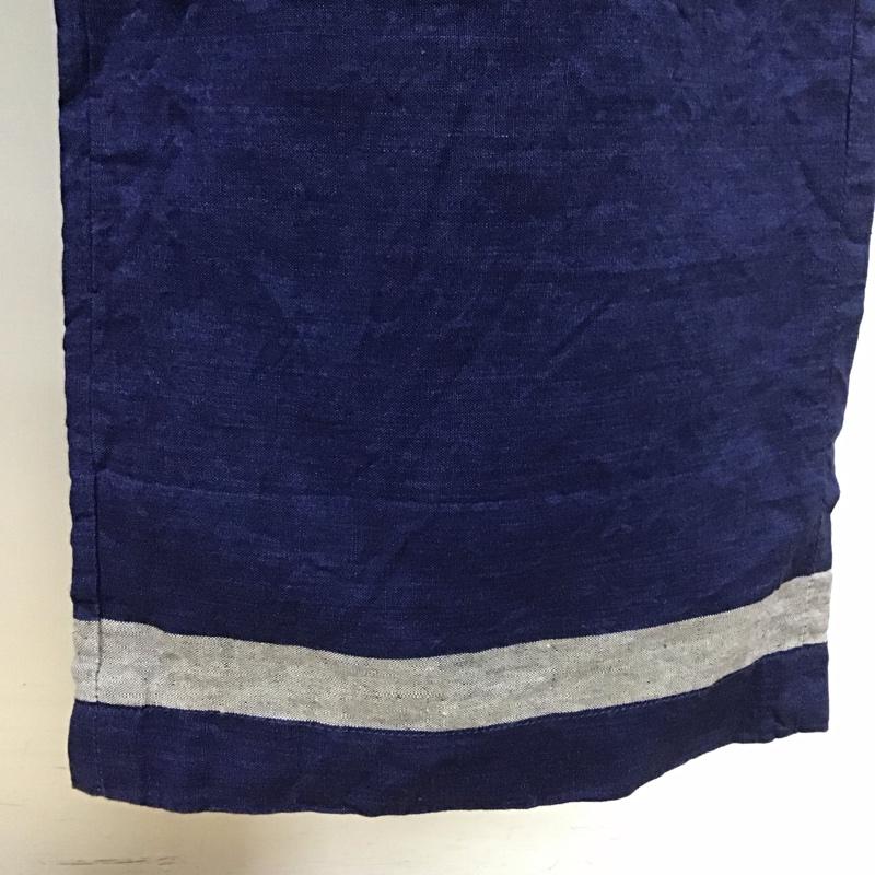 フォーティーファイブアールピーエム 45RPM パンツ ワークパンツ、ペインターパンツ リネンパンツ ワイドパンツ カジュアルパンツ 4 無地 紺 / ネイビー /  メンズ USED 古着 中古 10111477