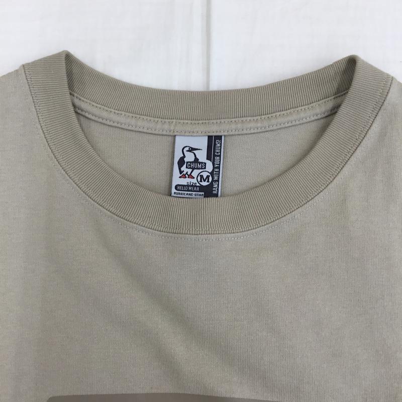 チャムス CHUMS Tシャツ 半袖 CH01-2271 ヘビーウェイトロゴTシャツ M ロゴ、文字 茶 / ブラウン /  メンズ USED 古着 中古 10135942