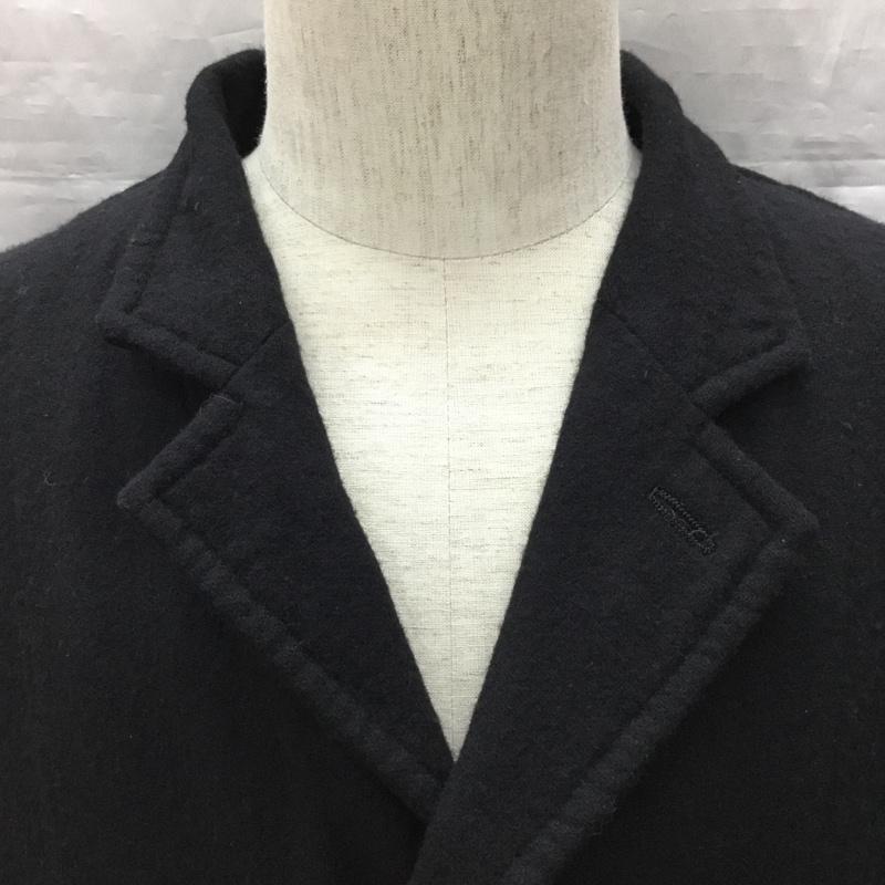 ブラックコムデギャルソン BLACK COMME des GARCONS ジャケット、上着 ジャケット、ブレザー カジュアルジャケット カラージャケット アウター XL 無地 黒 / ブラック /  メンズ USED 古着 中古 10120549