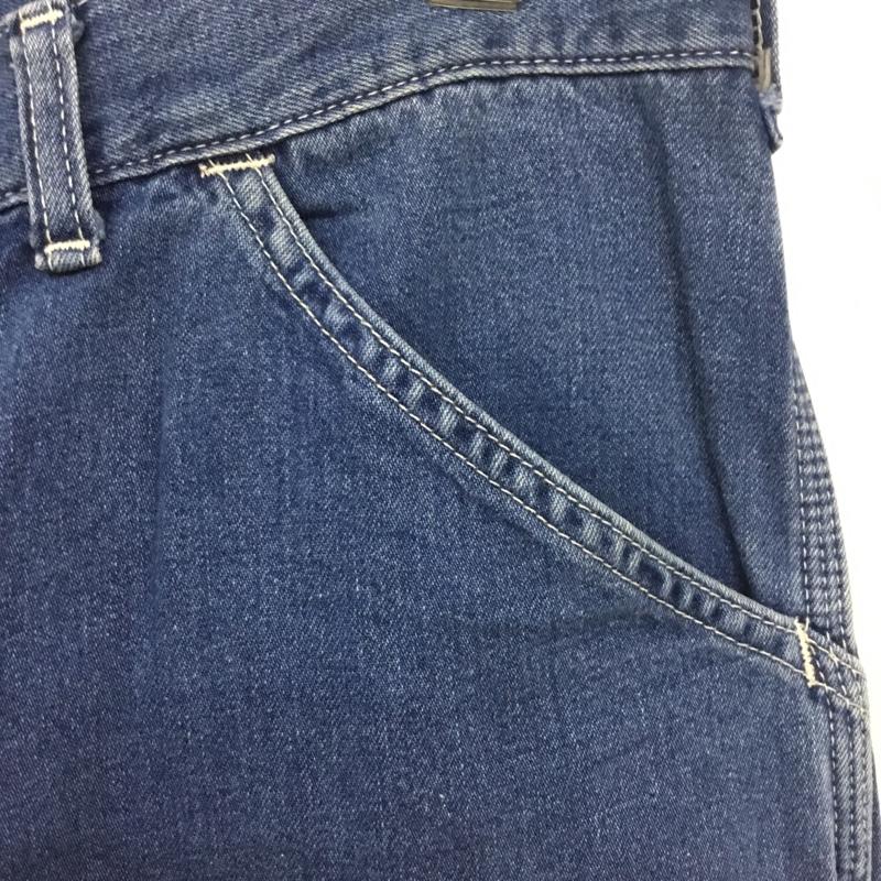 カーハート Carhartt パンツ デニム、ジーンズ デニムパンツ ワイドパンツ ストレートパンツ カジュアルパンツ カーゴパンツ 31インチ 無地 インディゴ / インディゴ /  メンズ USED 古着 中古 10115644