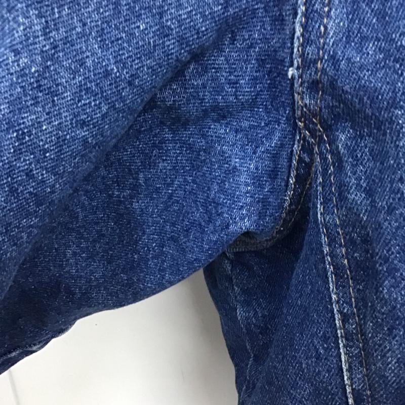 ラングラー Wrangler ジャケット、上着 ジャケット、ブレザー デニムジャケット カラージャケット 長袖ジャケット Gジャン ロゴ、文字 インディゴ / インディゴ /  メンズ USED 古着 中古 10112719