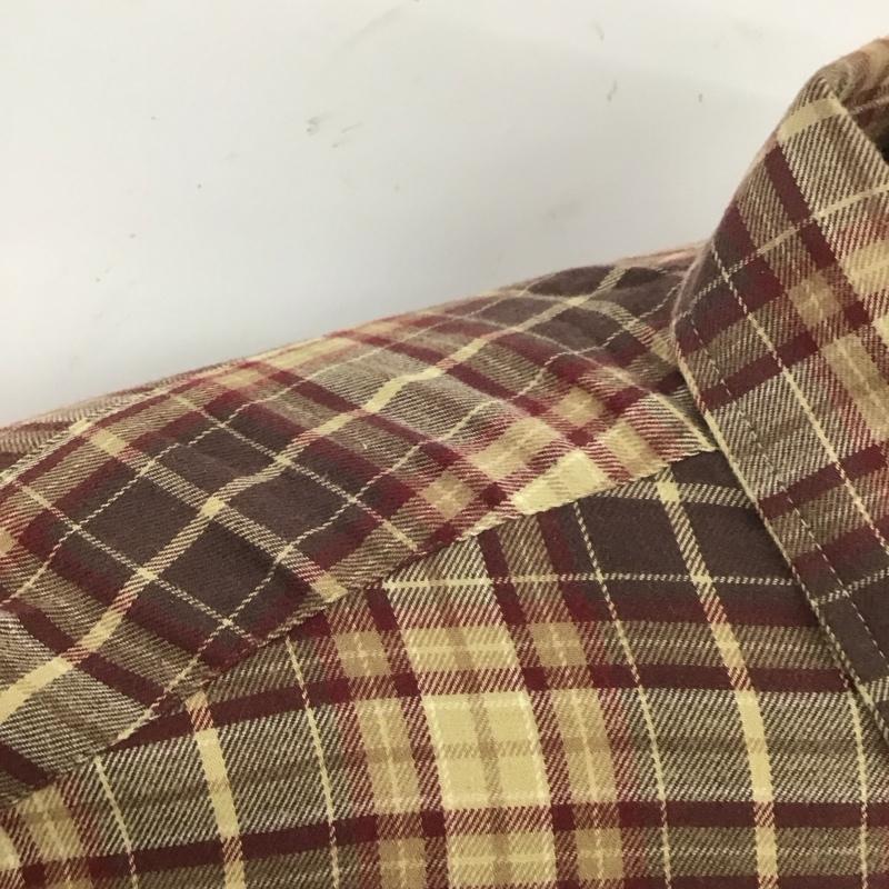 ブルックスブラザーズ BROOKS BROTHERS シャツ、ブラウス 長袖 長袖シャツ カラーシャツ ポケットシャツ 長袖カットソー チェックシャツ M チェック マルチカラー / マルチカラー /  メンズ USED 古着 中古 10112588