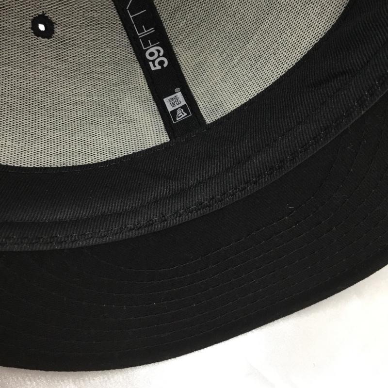 ニューエラ NEW ERA 帽子 キャップ MTXIX NY 59.6cm ロゴ、文字 紺 / ネイビー /  メンズ USED 古着 中古 10109194