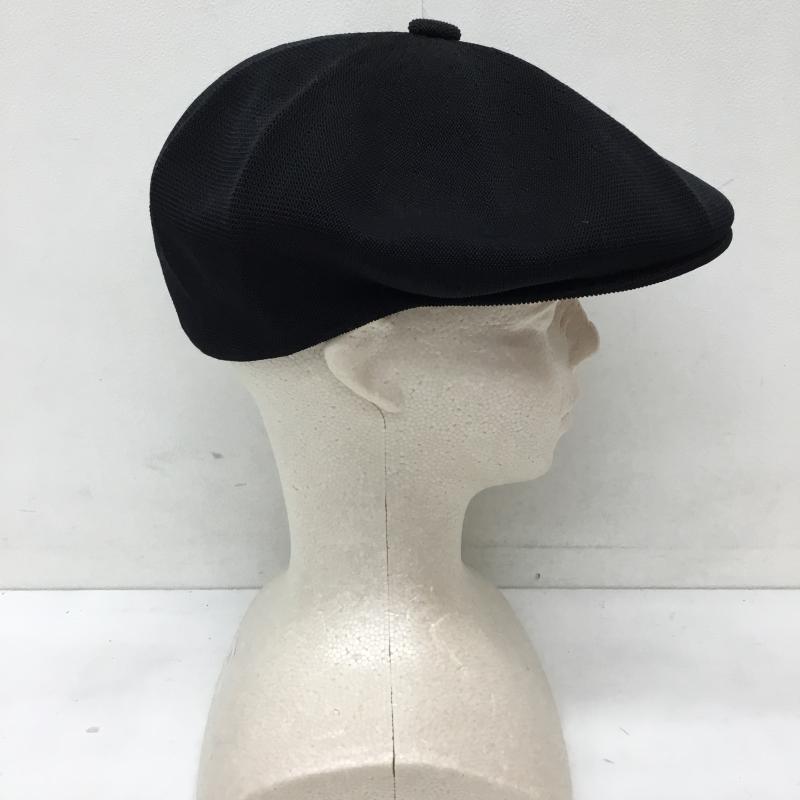 カンゴール KANGOL 帽子 ハンチング K3192SM FREE ロゴ、文字 黒 / ブラック /  メンズ USED 古着 中古 10134021