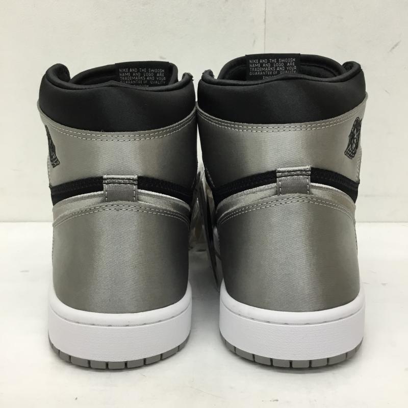 ナイキ NIKE スニーカー スニーカー FD4810-010 Women s Air Jordan 1 Retro High OG Satin Shadow 28.5cm ロゴ、文字 黒 / ブラック / X 灰 / グレー /  メンズ USED 古着 中古 10141692