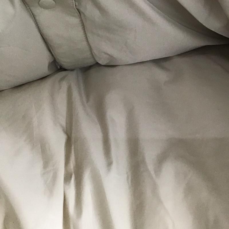 ユニクロ UNIQLO ベスト ベスト 211-472014 ダウンクロップドベスト L 無地 ベージュ / ベージュ /  レディース USED 古着 中古 10145433