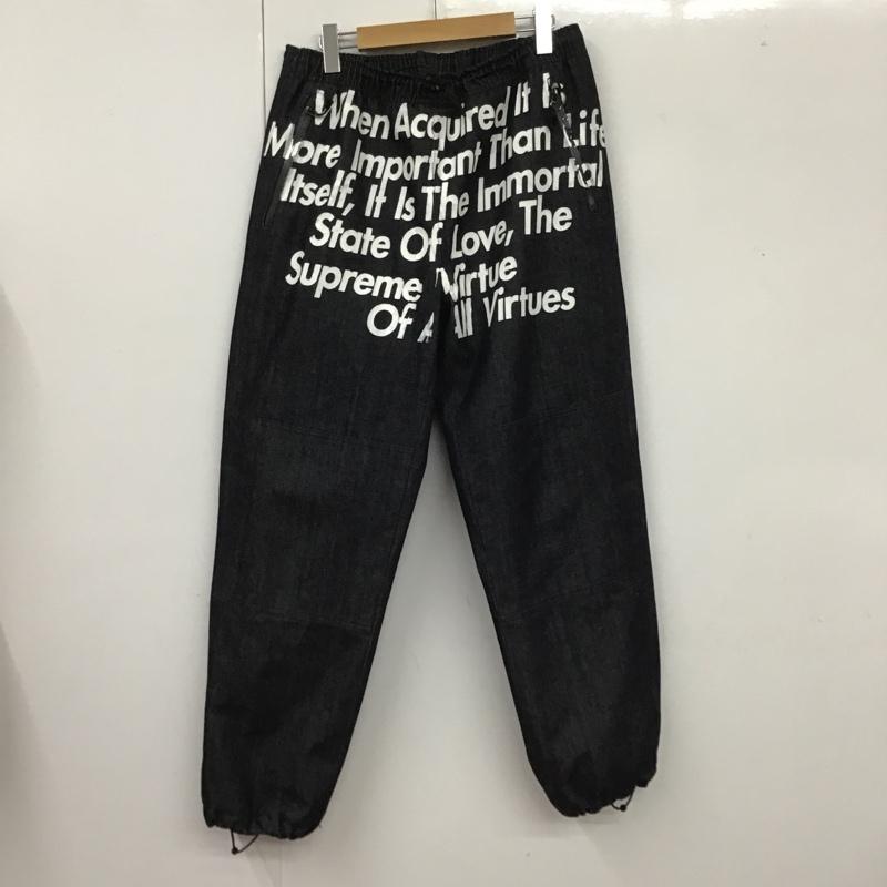 シュプリーム Supreme パンツ デニム、ジーンズ CDG JUNYA WATANABE MAN 21AW GORE-TEX Denim Pants プリントイージーデニムパンツ M プリント インディゴ / インディゴ /  メンズ USED 古着 中古 10105671