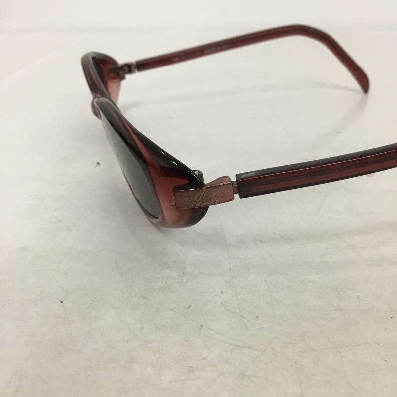 グッチ GUCCI めがね・サングラス サングラス GG2467 オーバル ロゴ、文字 赤 / レッド /  レディース USED 古着 中古 10140030