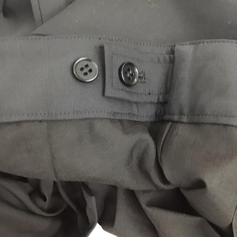 シウム SIWEM パンツ スラックス スラックスパンツ ワイドパンツ ストレッチパンツ XS 無地 黒 / ブラック /  レディース USED 古着 中古 10129700