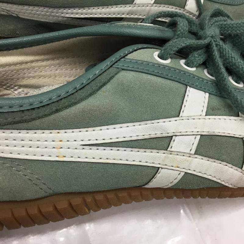 オニツカタイガー ONITSUKA TIGER スニーカー スニーカー 1183A085 ツナヒキ 27cm 27.0cm ロゴ、文字 薄緑 / ライトグリーン / X 白 / ホワイト /  メンズ USED 古着 中古 10107566