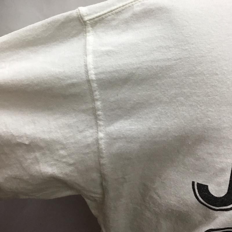 トイズマッコイ TOYS McCOY Tシャツ 半袖 リンガーT JOHNSON MOTORS XXL ロゴ、文字 白 / ホワイト / X 青 / ブルー /  メンズ USED 古着 中古 10118032