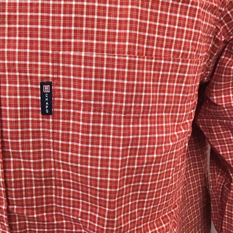 チャップスラルフローレン CHAPSRALPHLAUREN シャツ、ブラウス 長袖 長袖シャツ カラーシャツ ポケットシャツ 長袖カットソー チェックシャツ L チェック マルチカラー / マルチカラー /  メンズ USED 古着 中古 10112490