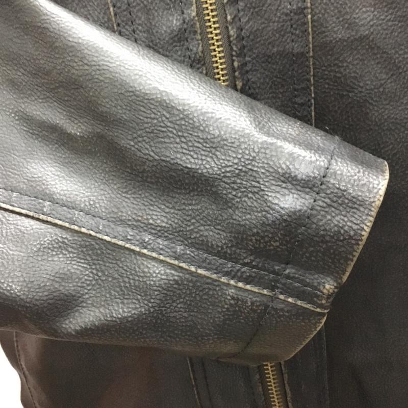 ゲス Guess ジャケット、上着 ジャンパー、ブルゾン ジップアップジャケット ジャンパー ジャケット カジュアルジャケット アウター L 無地 黒 / ブラック /  メンズ USED 古着 中古 10120293