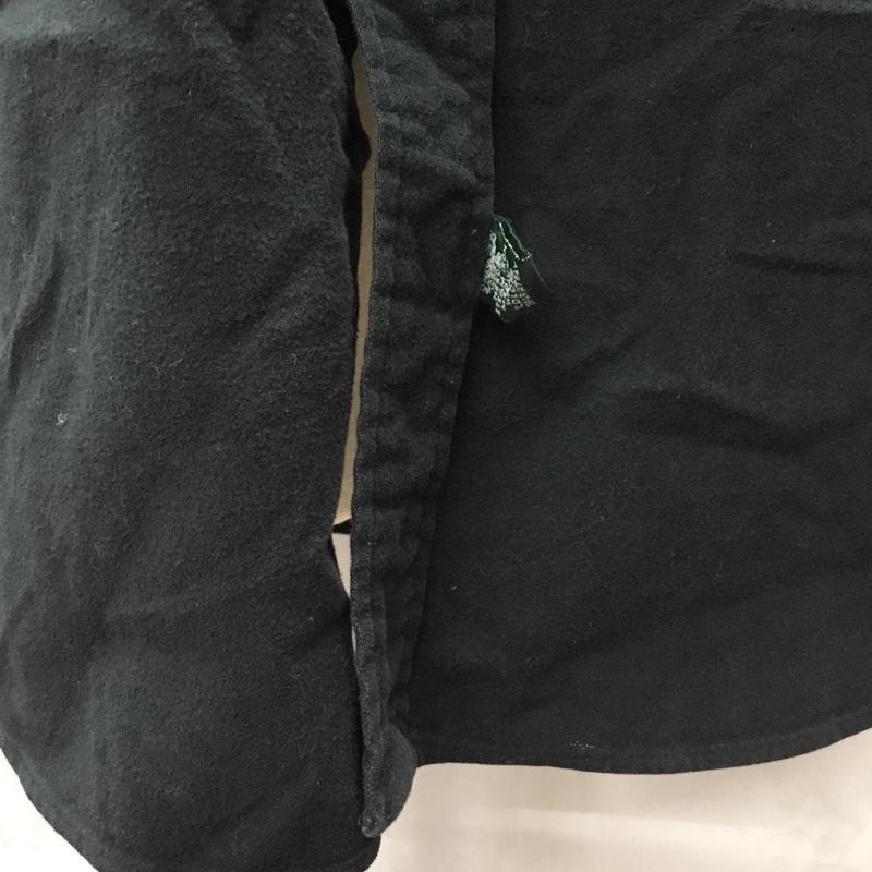 ラルフローレン RALPHLAUREN シャツ、ブラウス 長袖 80年代 POLO COUNTRY L 無地 黒 / ブラック /  メンズ USED 古着 中古 10112375