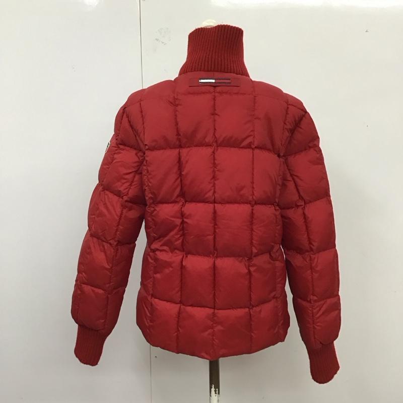 トミーヒルフィガー TOMMY HILFIGER ジャケット、上着 ジャケット、ブレザー 223-611218-720 中綿ジャケット M ワンポイント 赤 / レッド /  レディース USED 古着 中古 10121581