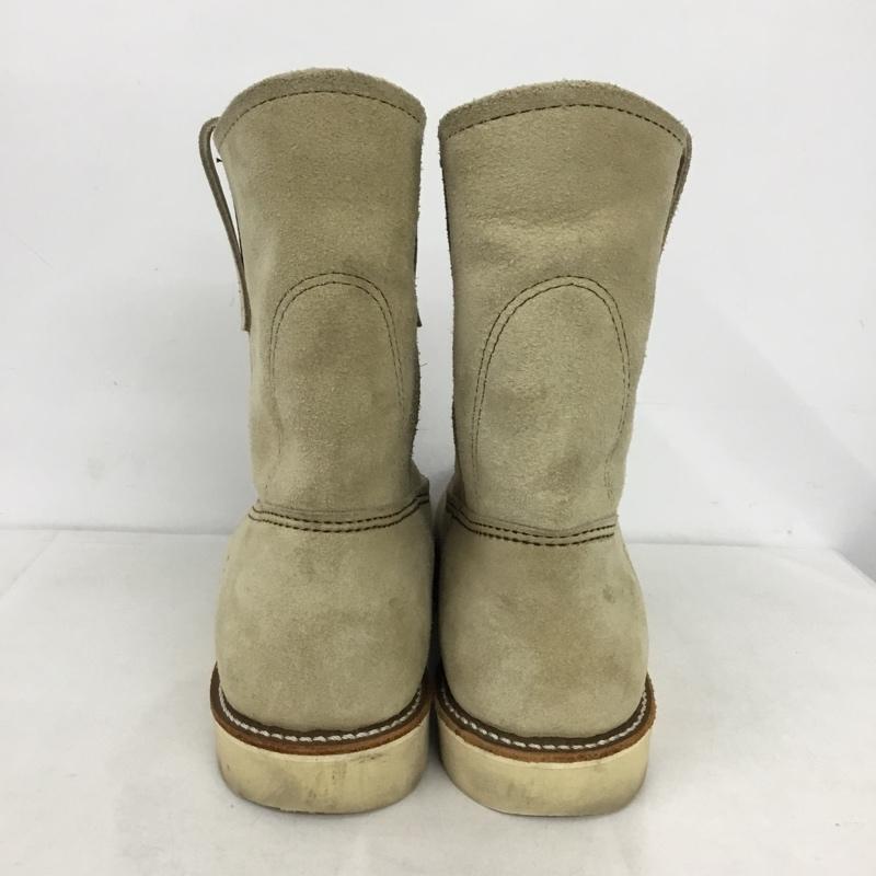 レッドウィング RED WING ブーツ 一般 E8168 9-INCH PECOS ペコスブーツ 28cm 28.0cm 無地 ベージュ / ベージュ /  メンズ USED 古着 中古 10144314