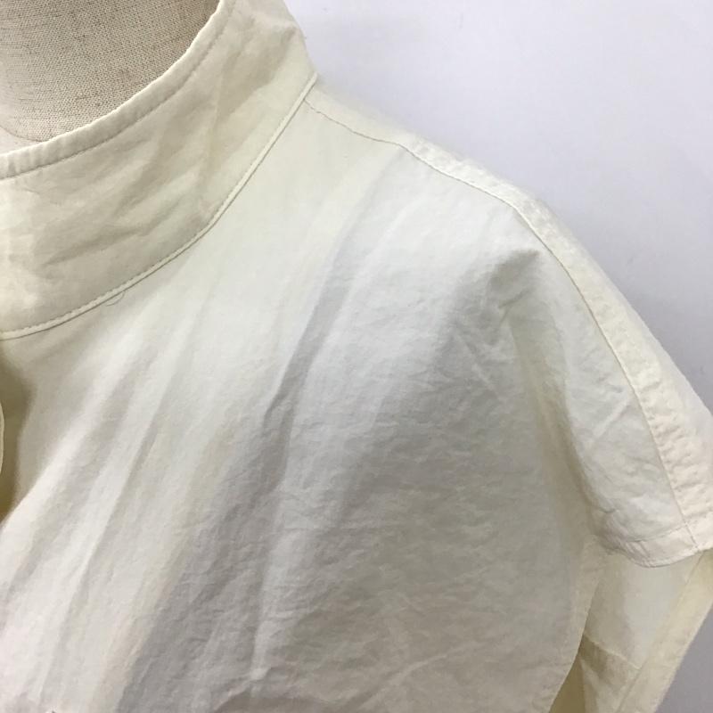 ダブルクローゼット w closet ベスト ベスト ジップアップベスト ノースリーブカットソー ナイロンベスト 無地 アイボリー / アイボリー /  レディース USED 古着 中古 10115236