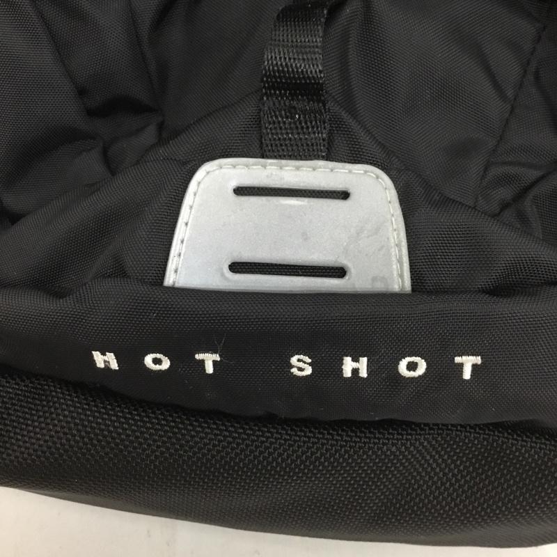 ザノースフェイス THE NORTH FACE リュックサック、デイパック リュックサック、デイバッグ HOT SHOT ロゴ、文字 黒 / ブラック /  メンズ USED 古着 中古 10150456