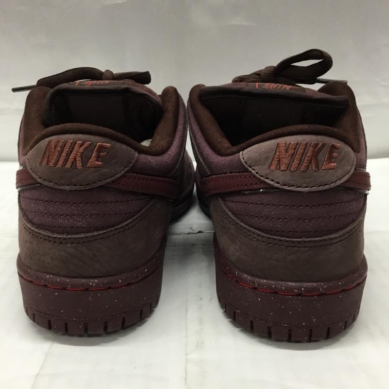 ナイキ NIKE スニーカー スニーカー FN0619 600 SB DUNK LOW PRM 27cm 箱有 27.0cm 無地 えんじ / ワインレッド /  メンズ USED 古着 中古 10106854