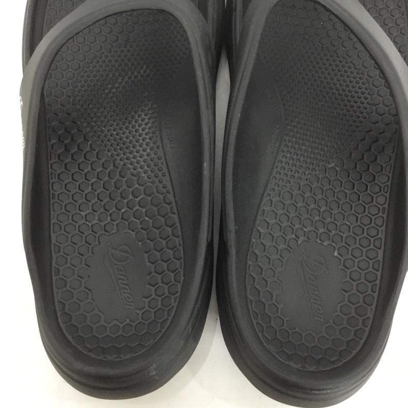 ダナー Danner サンダル サンダル MIZUGUMO FLIP リカバリーサンダル 10 ロゴ、文字 黒 / ブラック /  メンズ USED 古着 中古 10147423