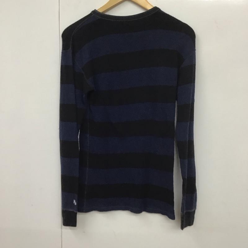 フラットヘッド The Flat Head カットソー 長袖 38 ボーダー柄 マルチカラー / マルチカラー /  メンズ USED 古着 中古 10131058