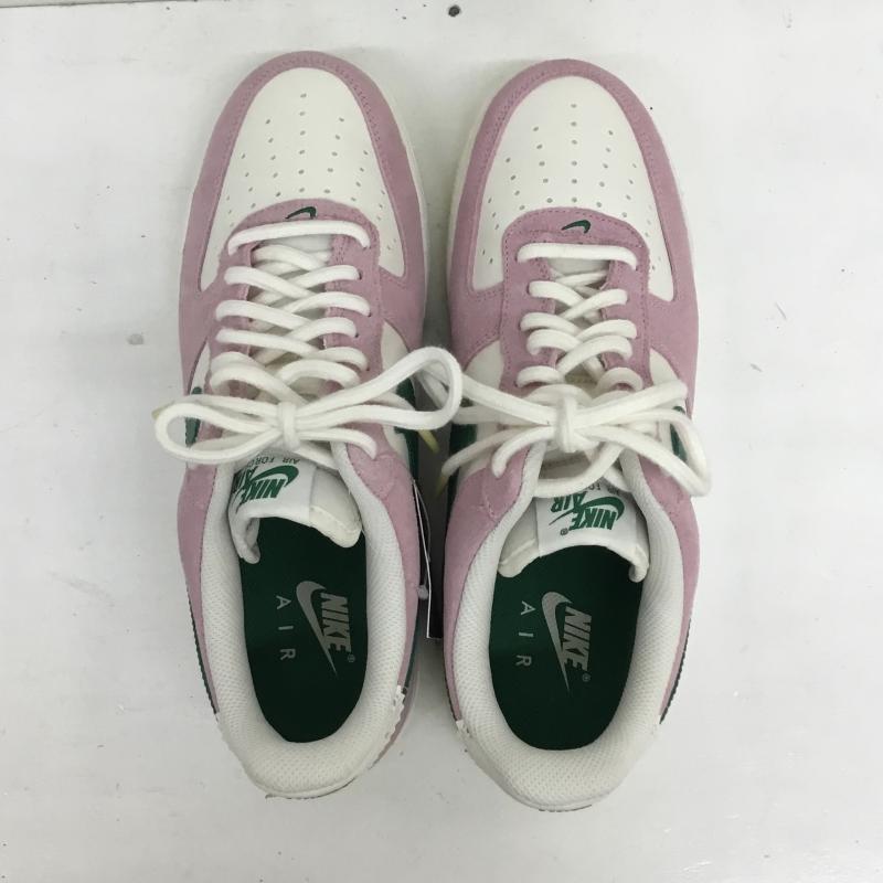 ナイキ NIKE スニーカー スニーカー NIKE AIR FORCR 1  07 LV8 Sail and Medium Soft Pink FV9346-100 27.5cm ロゴ、文字 桃 / ピンク / X 白 / ホワイト / X 緑 / グリーン /  メンズ USED 古着 中古 10129906