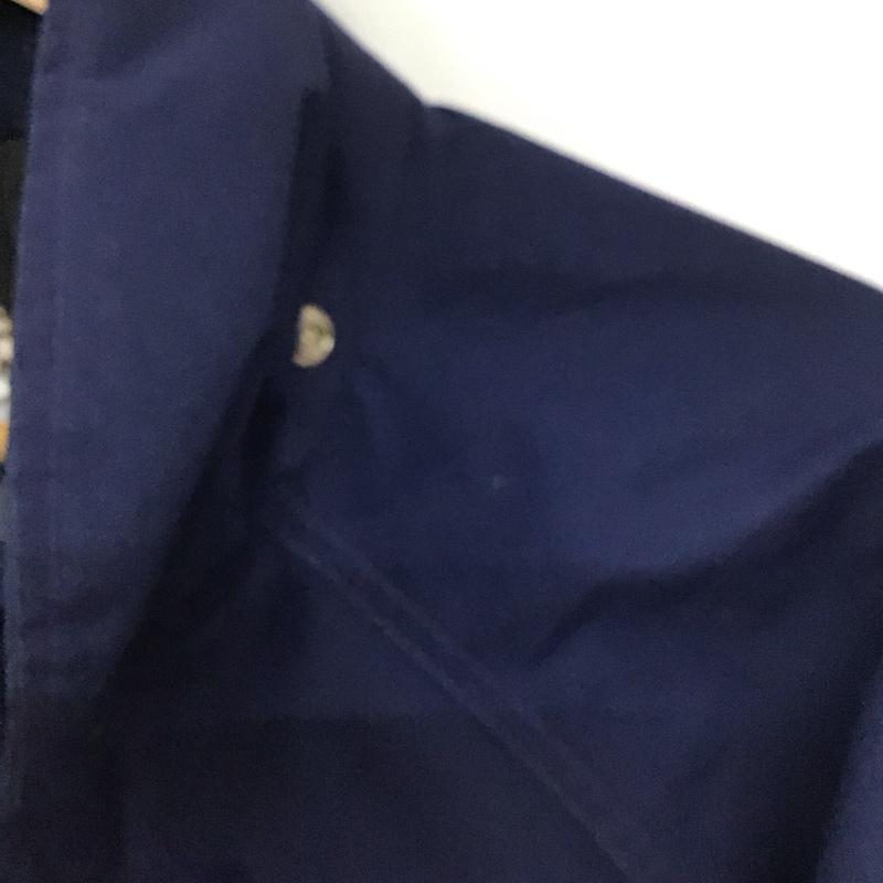 ザノースフェイス THE NORTH FACE ジャケット、上着 ジャンパー、ブルゾン ジップアップジャケット ナイロンジャケット アウター L ロゴ、文字 紺 / ネイビー /  メンズ USED 古着 中古 10145322