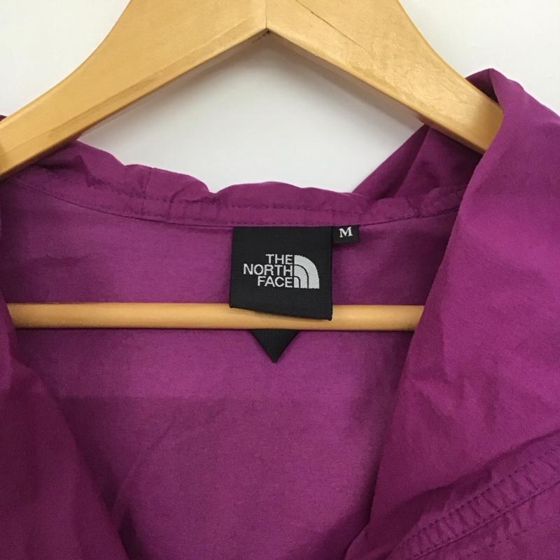ザノースフェイス THE NORTH FACE ジャケット、上着 ジャンパー、ブルゾン np71830 COMPACTJACKET ジップアップジャケット アウター M ロゴ、文字 紫 / パープル / X 黄 / イエロー /  メンズ USED 古着 中古 10145012