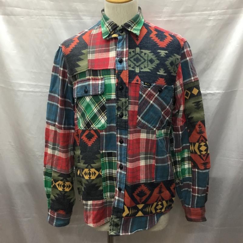 ポロラルフローレン POLO RALPH LAUREN シャツ、ブラウス 長袖 長袖シャツ カラーシャツ ポケットシャツ 長袖カットソー インディアン柄シャツ S ネイティブ柄 マルチカラー / マルチカラー /  メンズ USED 古着 中古 10115631