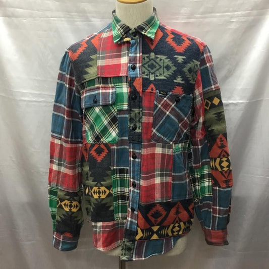 ポロラルフローレン POLO RALPH LAUREN シャツ、ブラウス 長袖 長袖シャツ カラーシャツ ポケットシャツ 長袖カットソー インディアン柄シャツ S ネイティブ柄 マルチカラー / マルチカラー /  メンズ USED 古着 中古 10115631