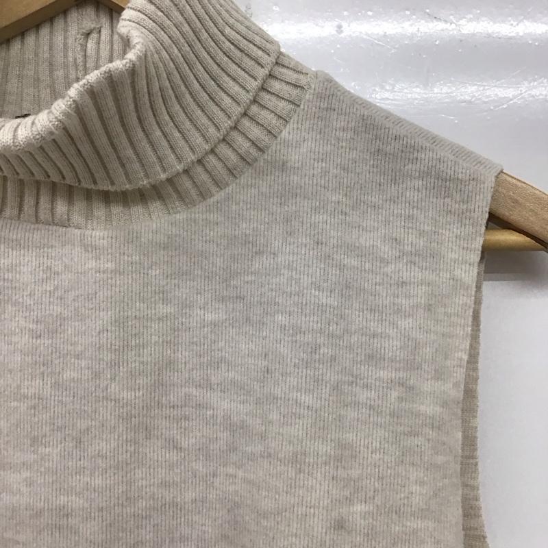ザラ ZARA ベスト ベスト L 無地 ベージュ / ベージュ /  レディース USED 古着 中古 10139940