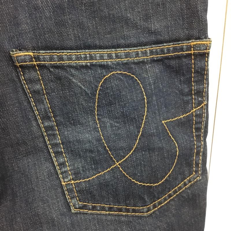 メルシーボークー mercibeaucoup, パンツ デニム、ジーンズ MB73FF740 ハイウエスト 0 無地 インディゴ / インディゴ /  メンズ USED 古着 中古 10117180