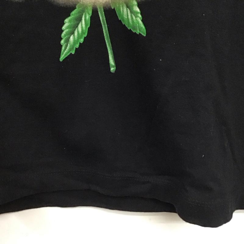 古着 USED Tシャツ 半袖 半袖カットソー プリントTシャツ クルーネックカットソー プリント 黒 / ブラック /  メンズ USED 古着 中古 10146193