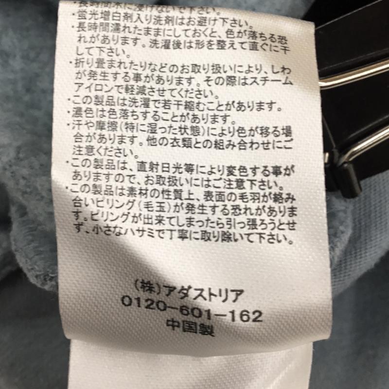 グローバルワーク GLOBAL WORK パーカー 長袖 M 無地 青 / ブルー /  レディース USED 古着 中古 10138266
