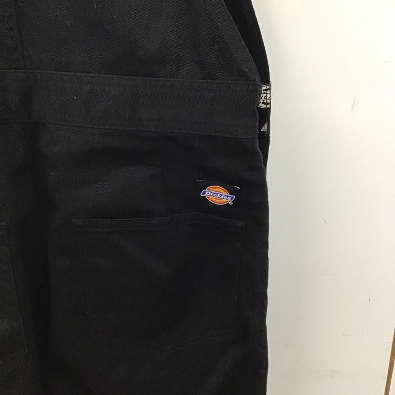 ディッキーズ Dickies サロペット・オーバーオール サロペット、オーバーオール M 無地 黒 / ブラック /  レディース USED 古着 中古 10147920
