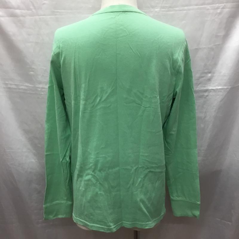 リーバイス Levi s Tシャツ 長袖 16139-0050 ロンT S ロゴ、文字 薄緑 / ライトグリーン /  メンズ USED 古着 中古 10119169