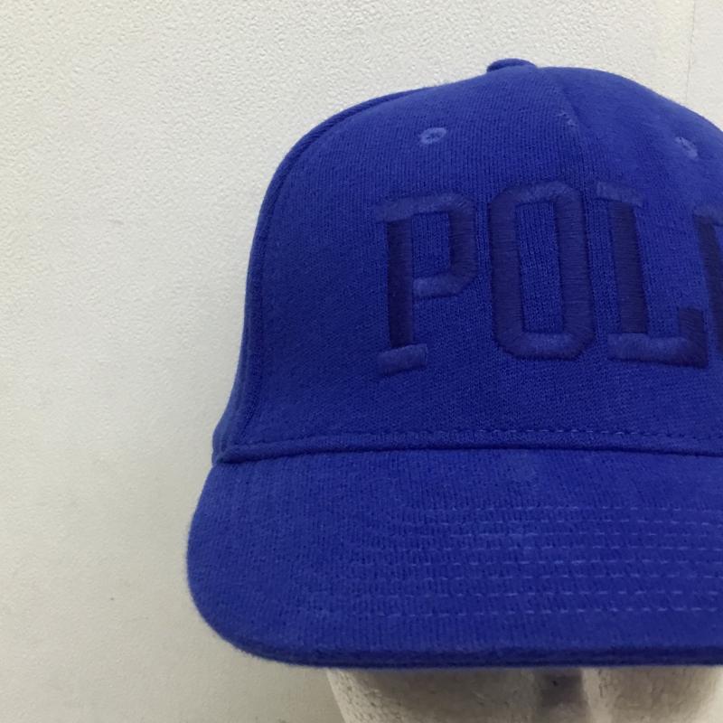 ポロラルフローレン POLO RALPH LAUREN 帽子 キャップ FREE ロゴ、文字 青 / ブルー /  メンズ USED 古着 中古 10124386