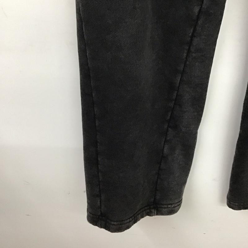 ザラ ZARA ボトムス ボトムス 6050/043/807 ウォッシュ加工キャロットパンツ タグ付 M 無地 黒 / ブラック /  レディース USED 古着 中古 10149045