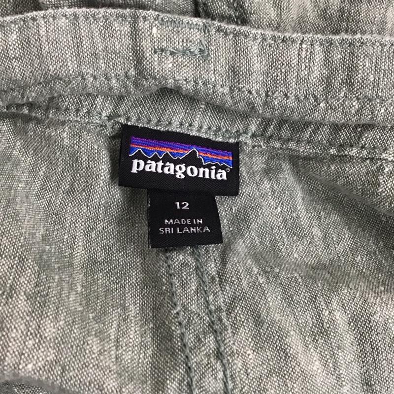 パタゴニア patagonia パンツ ショートパンツ 12M 無地 薄緑 / ライトグリーン /  レディース USED 古着 中古 10130222